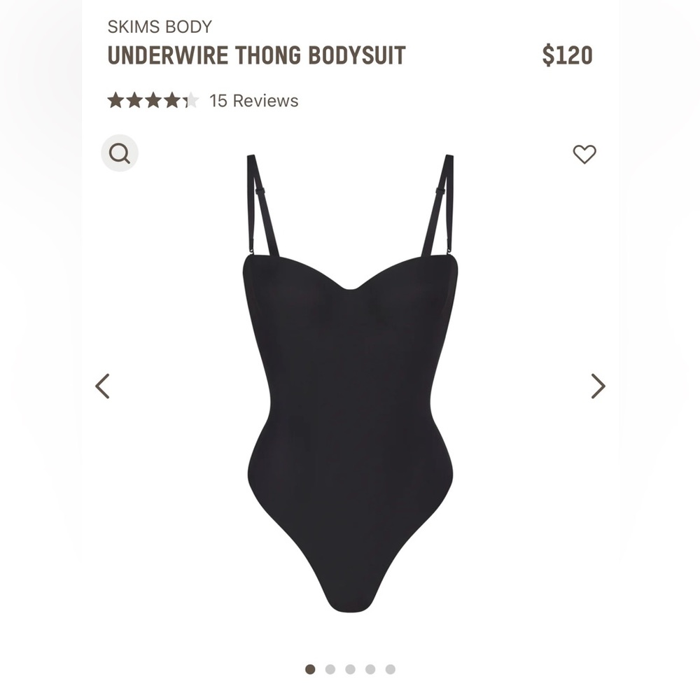SKIMS underwire bodysuit